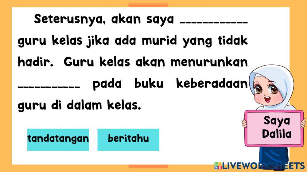 Buku teks bm sjk tahun 5 muka surat 72