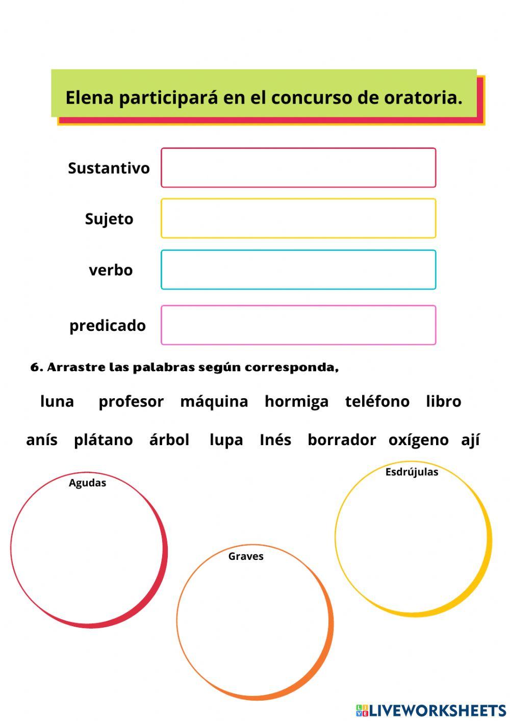 Evaluación de lengua parcial 4