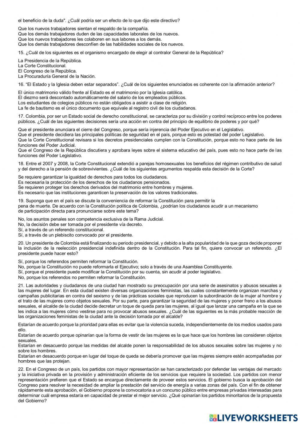 Estructura del Estado colombiano