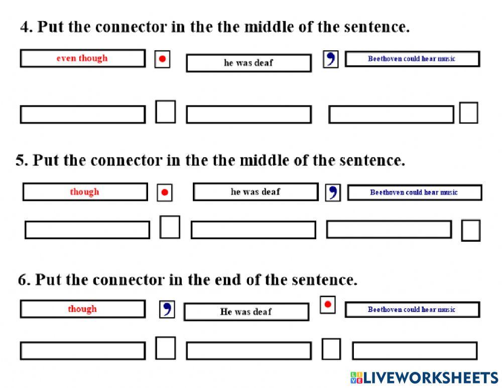 Linking Words of Contrast