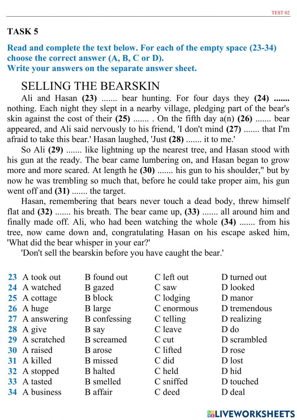 ZNO 20 TESTS - Test 2-3