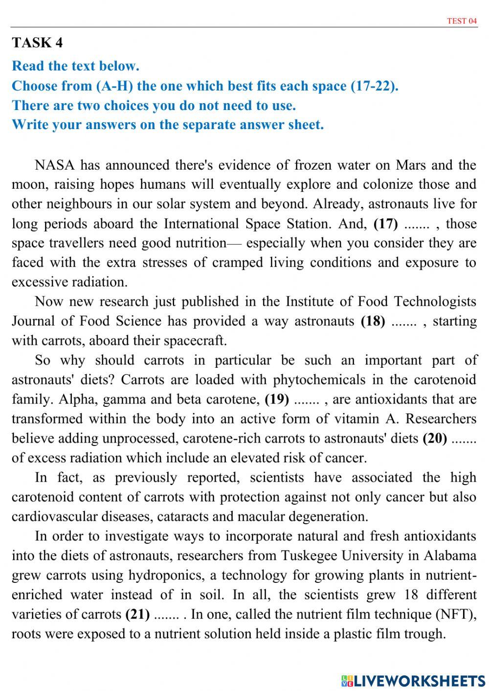 ZNO 20 TESTS - Test 4