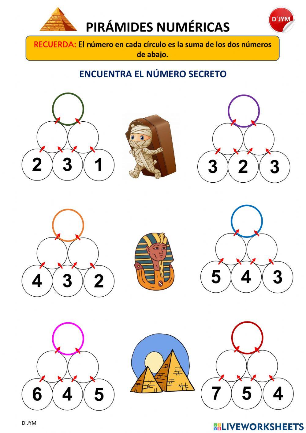 Pirámides numéricas