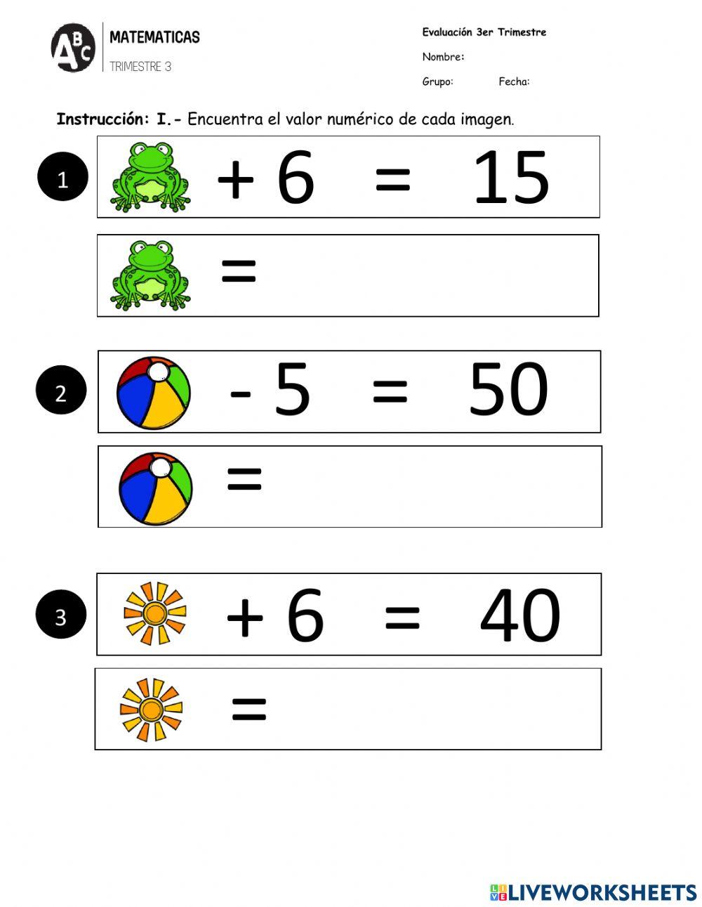 Evaluacion trimestral con ajustes