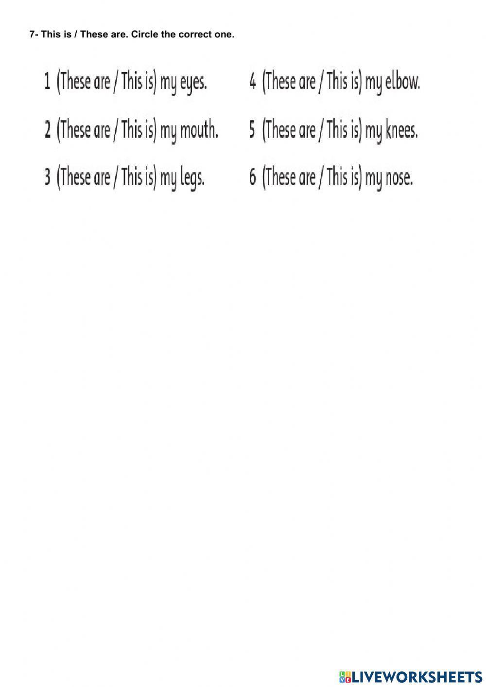 First Term Test Young Learners 1 -2021