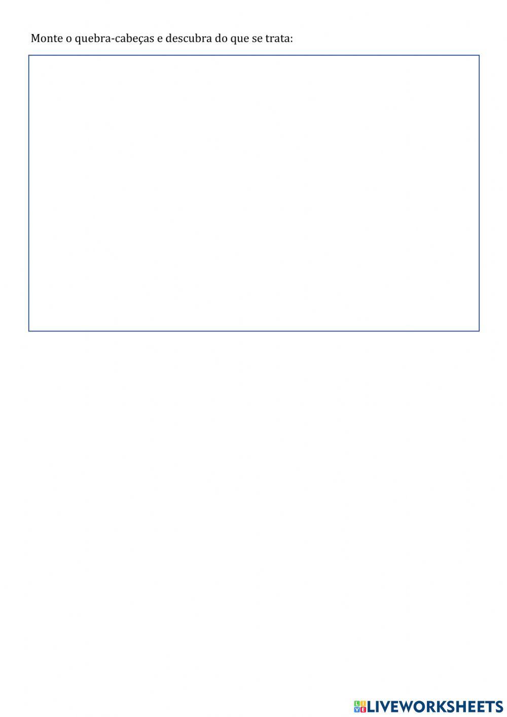 Atividade de Revisão de Geografia