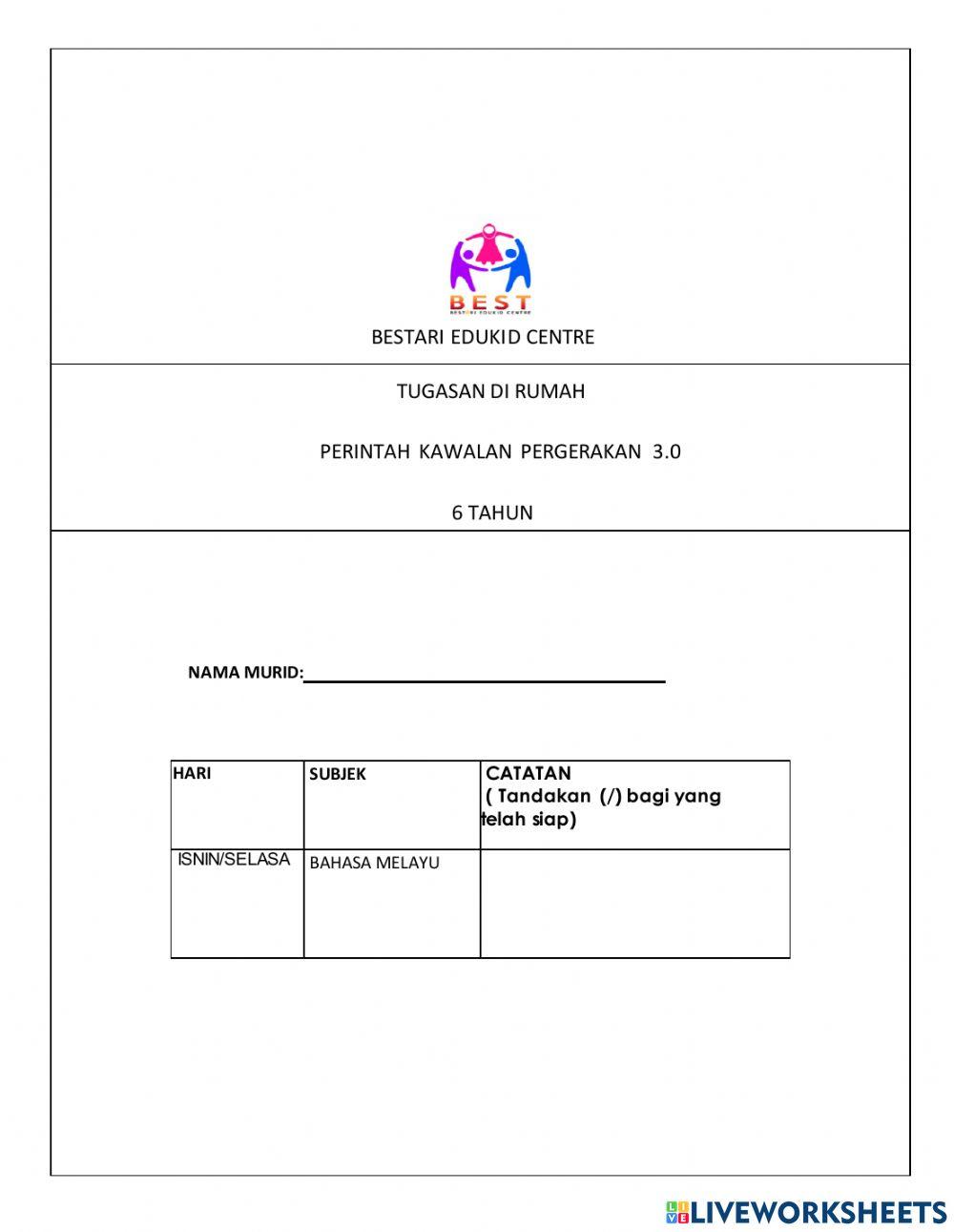 Tugasan pkpb bm (6tahun)