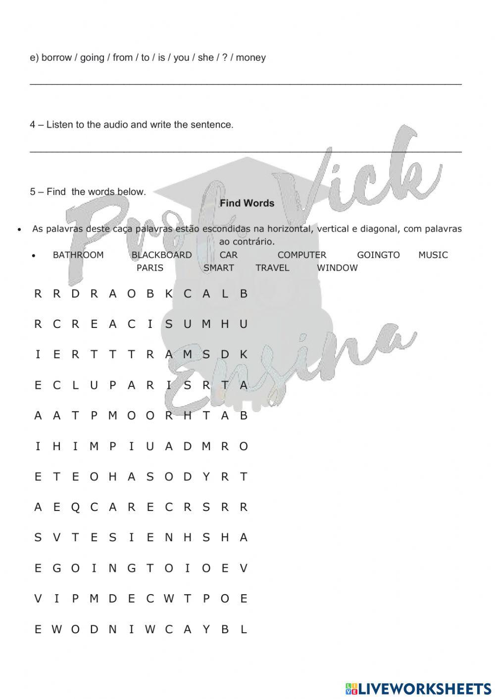 Indefinitive Article - Going to