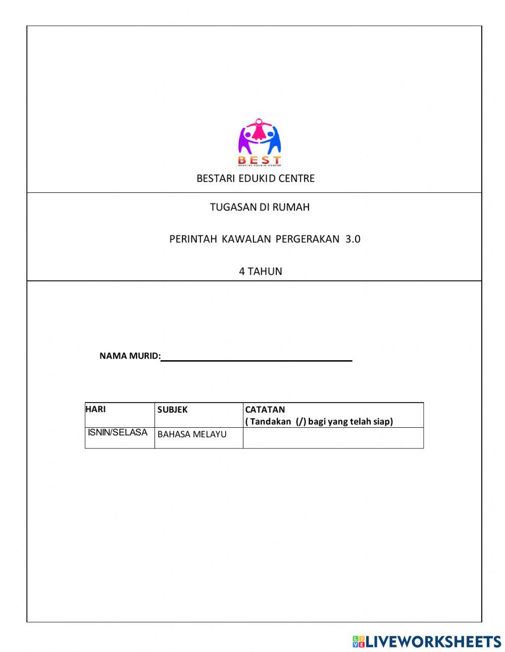 Tugasan PKPB BM (4 TAHUN) 