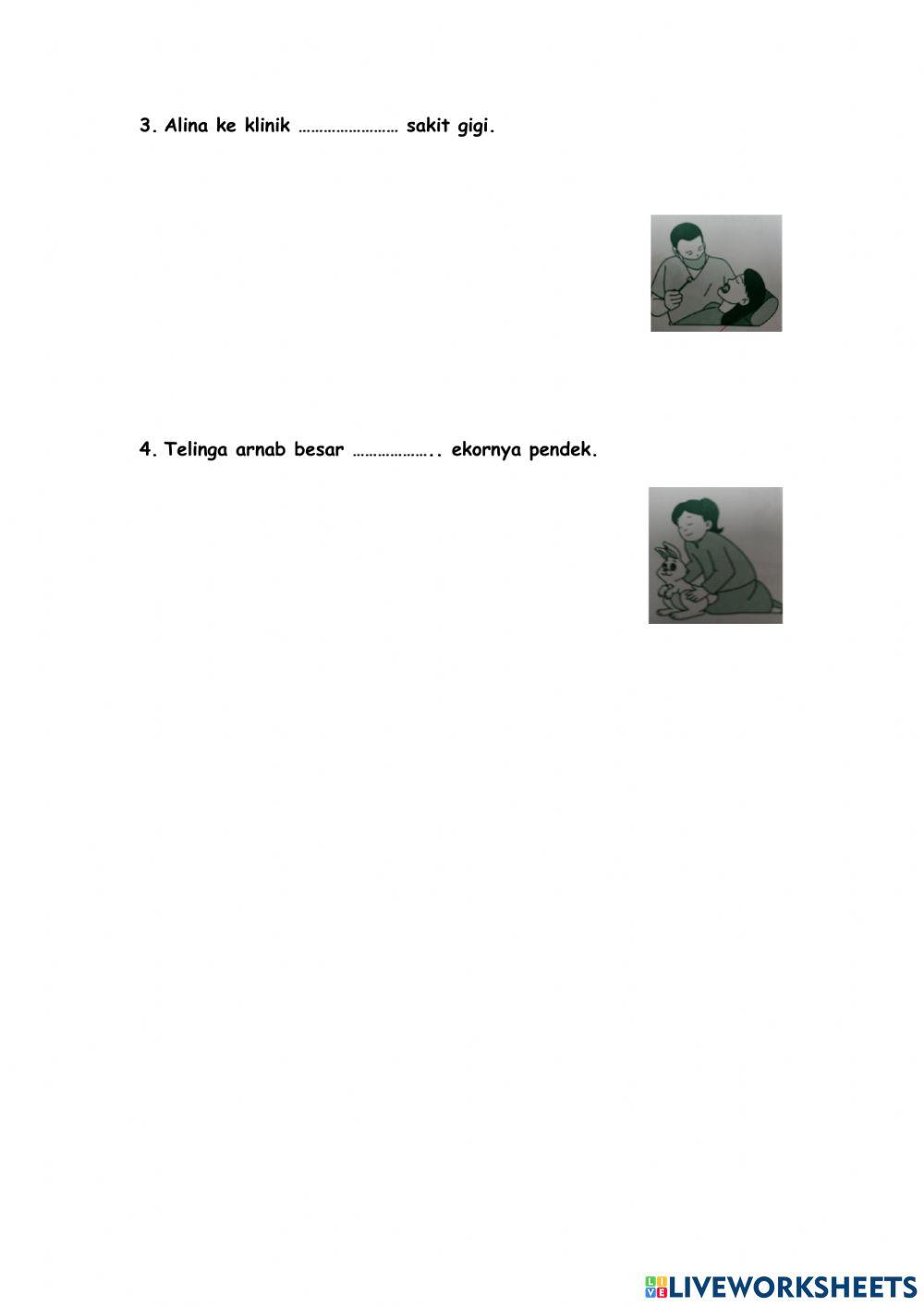 6 Tahun: BM (Kata Hubung 1)