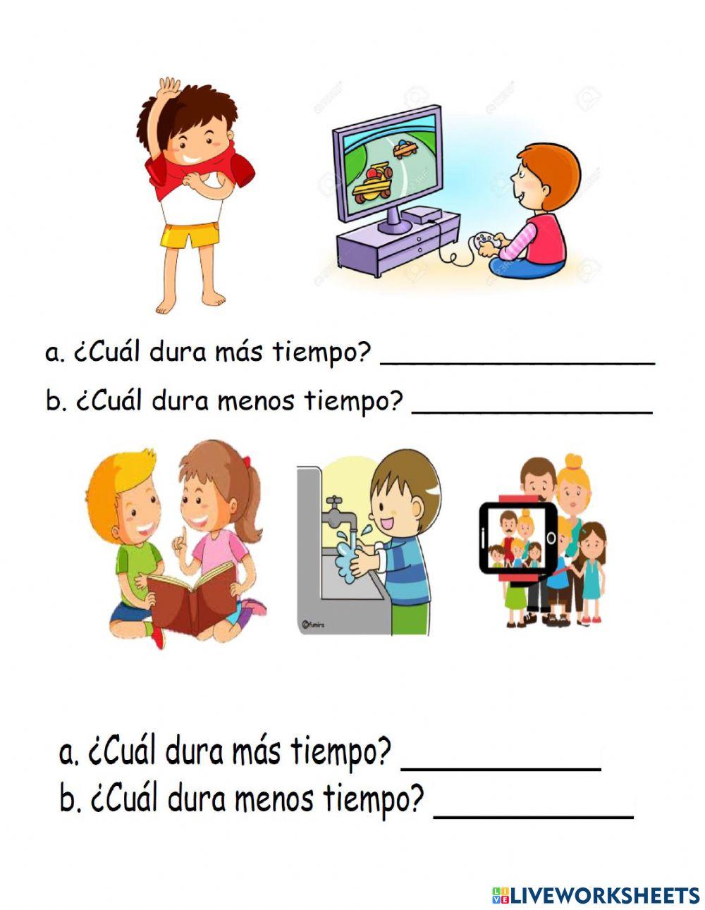 Reinforcement worsheet First Grade