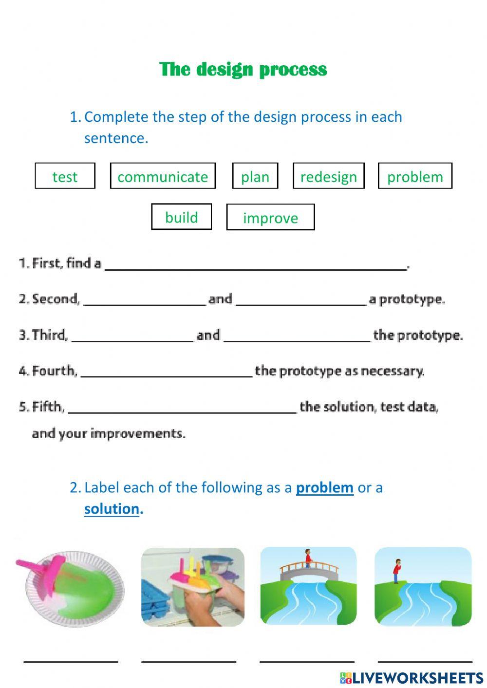 The design process