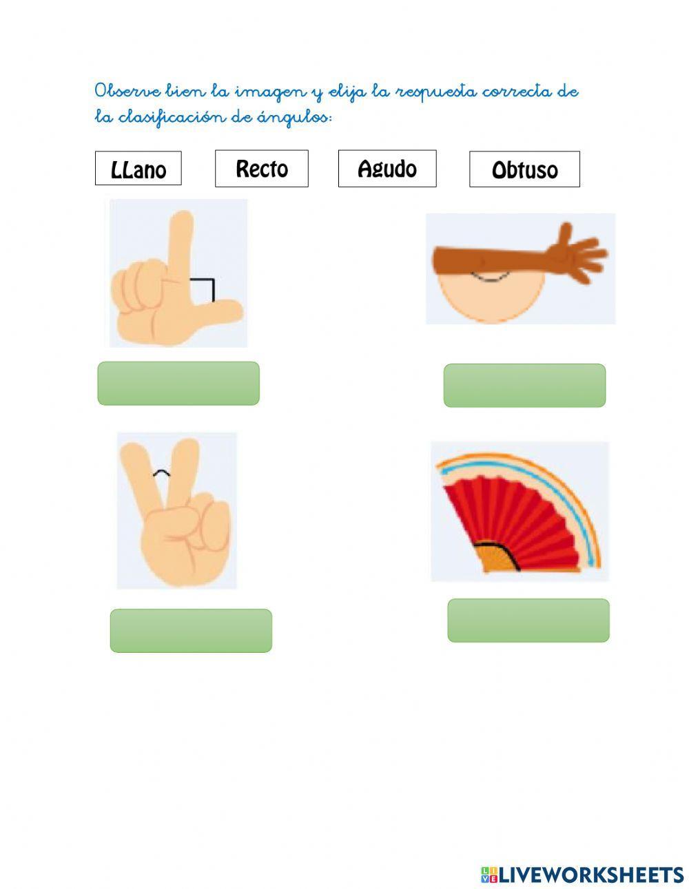 Actividad de Ángulos