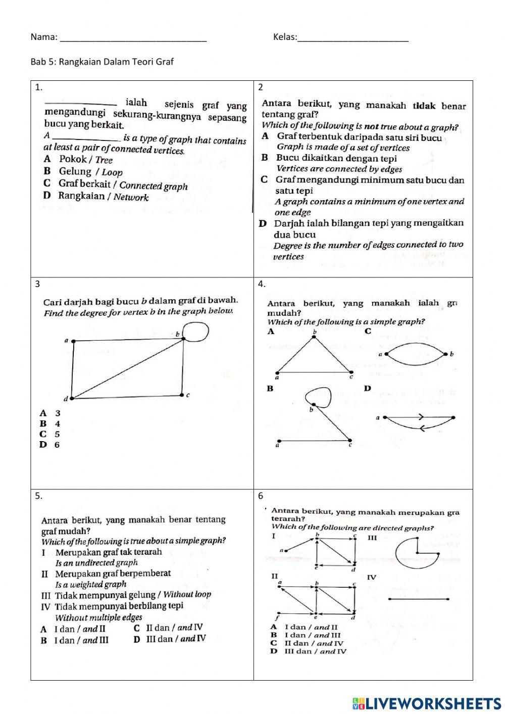 Rangkaian dalam Teori Graf