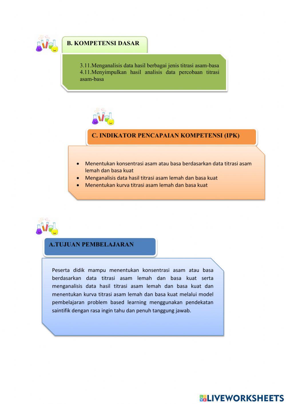 Lkpd titrasi asam lemah basa kuat