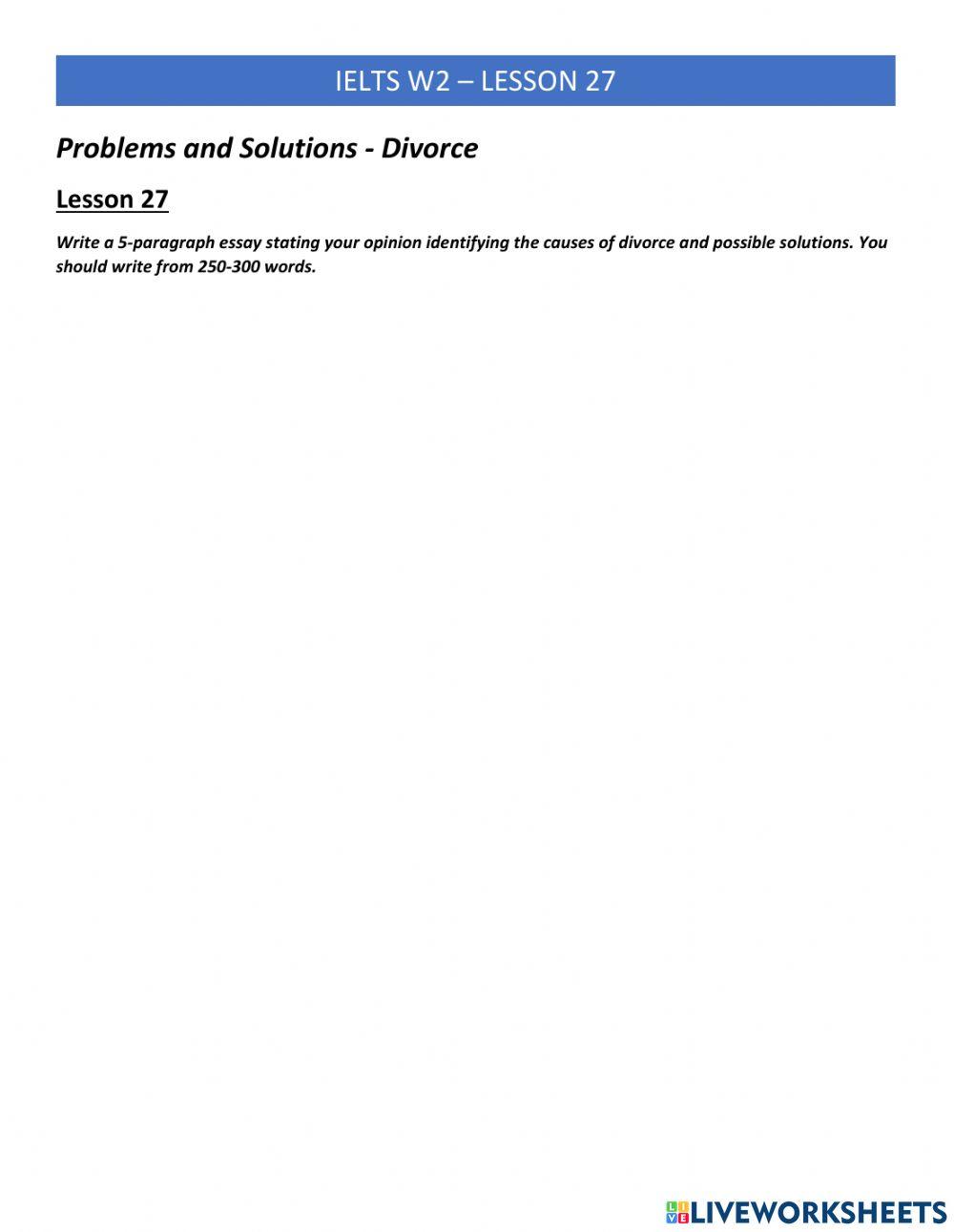 IELTS Writing 2 Lesson 27 - Modern Families