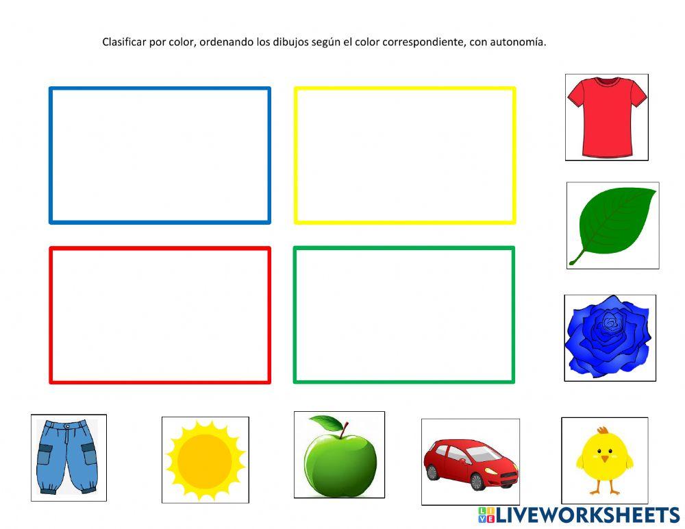 Clasificar por color