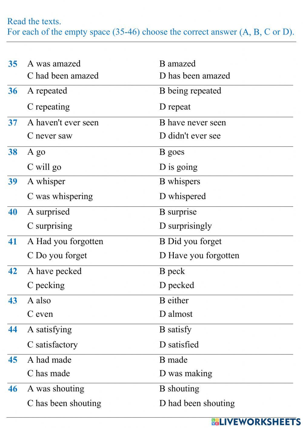ZNO 20 TESTS - Test 5-6