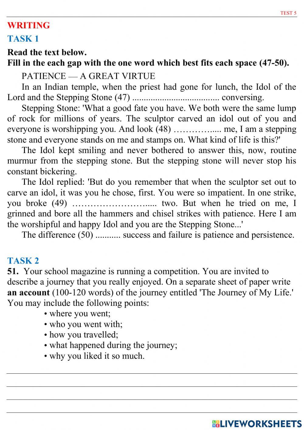 ZNO 20 TESTS - Test 5-6