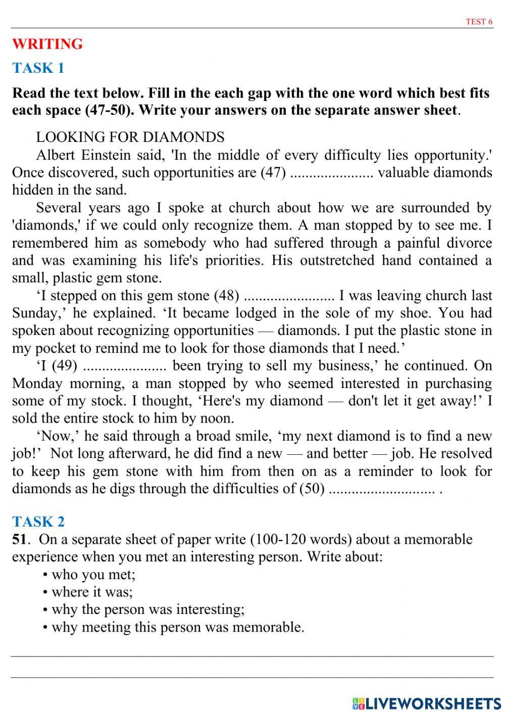 ZNO 20 TESTS - Test 6-7