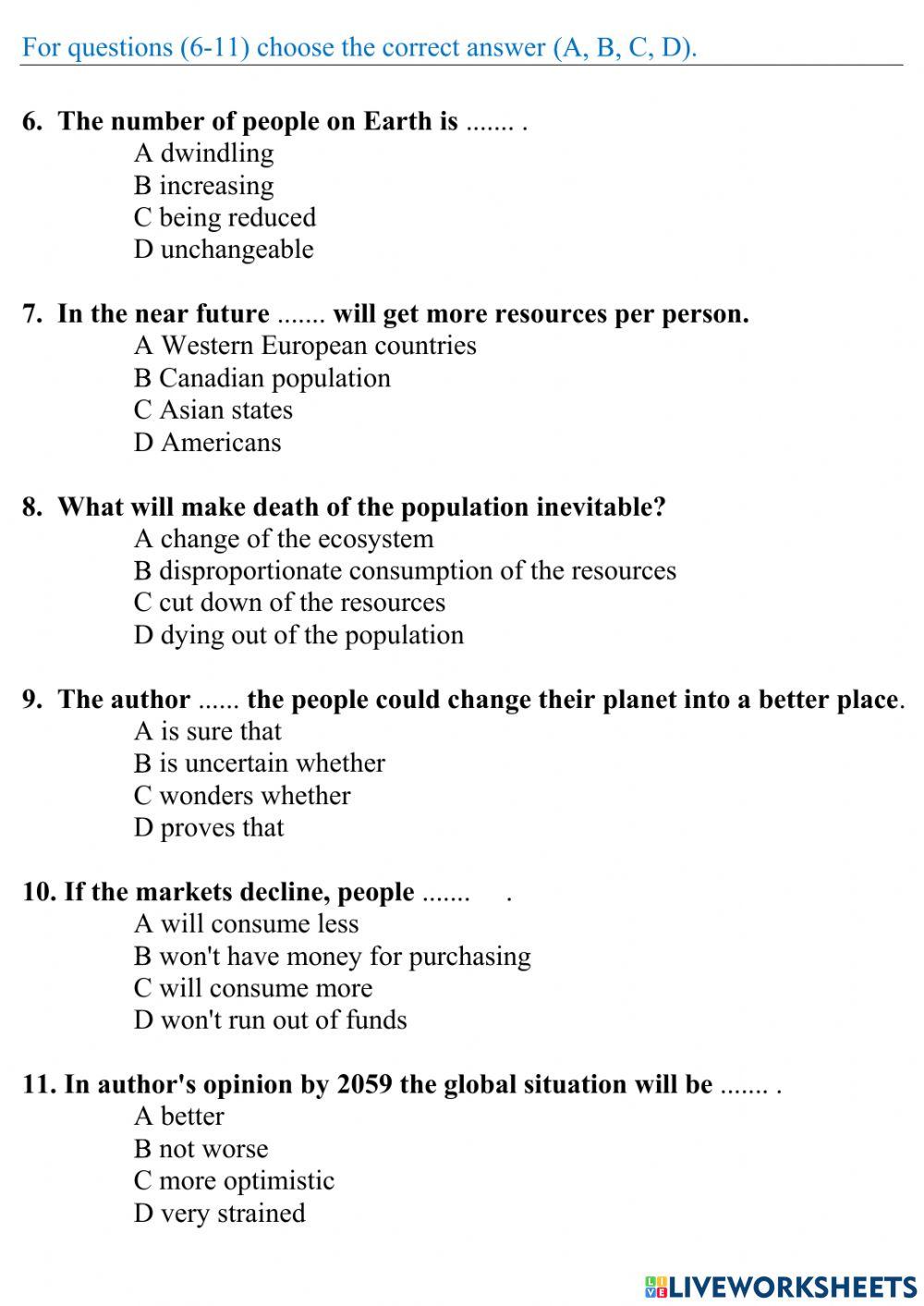 ZNO 20 TESTS - Test 7