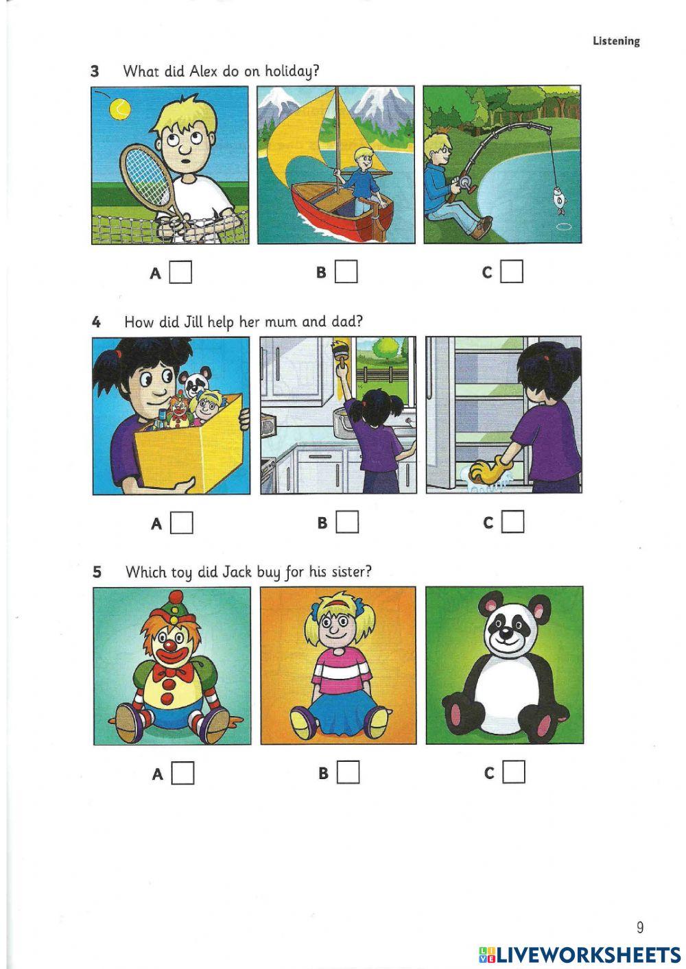 2018 Movers 1 Test 1