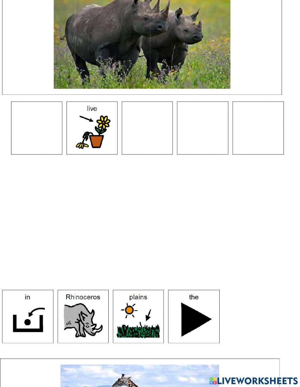 Animal Habitats (plains) Animal Habitats (plains)