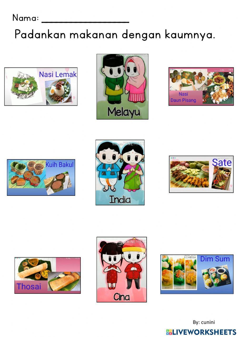 Makanan masyarakat malaysia