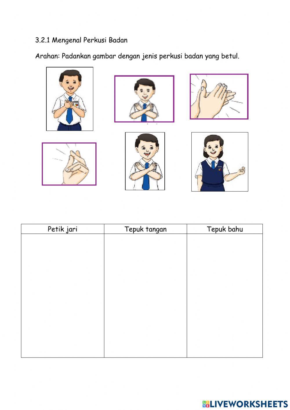 Perkusi Badan Tahun 1