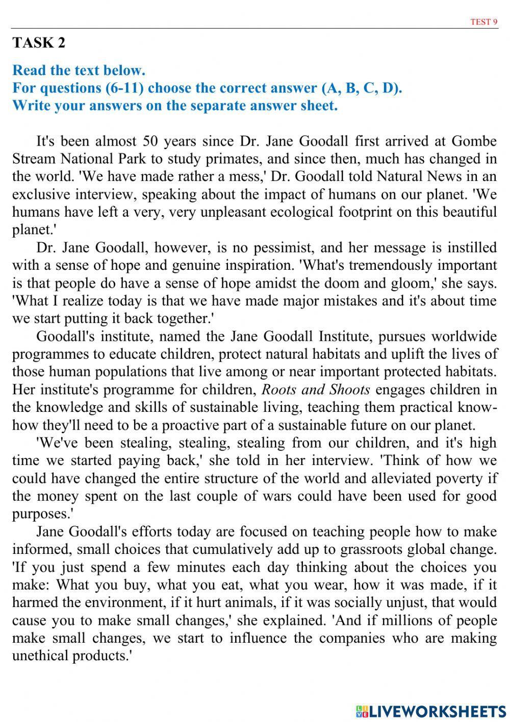 ZNO 20 TESTS - Test 8-9