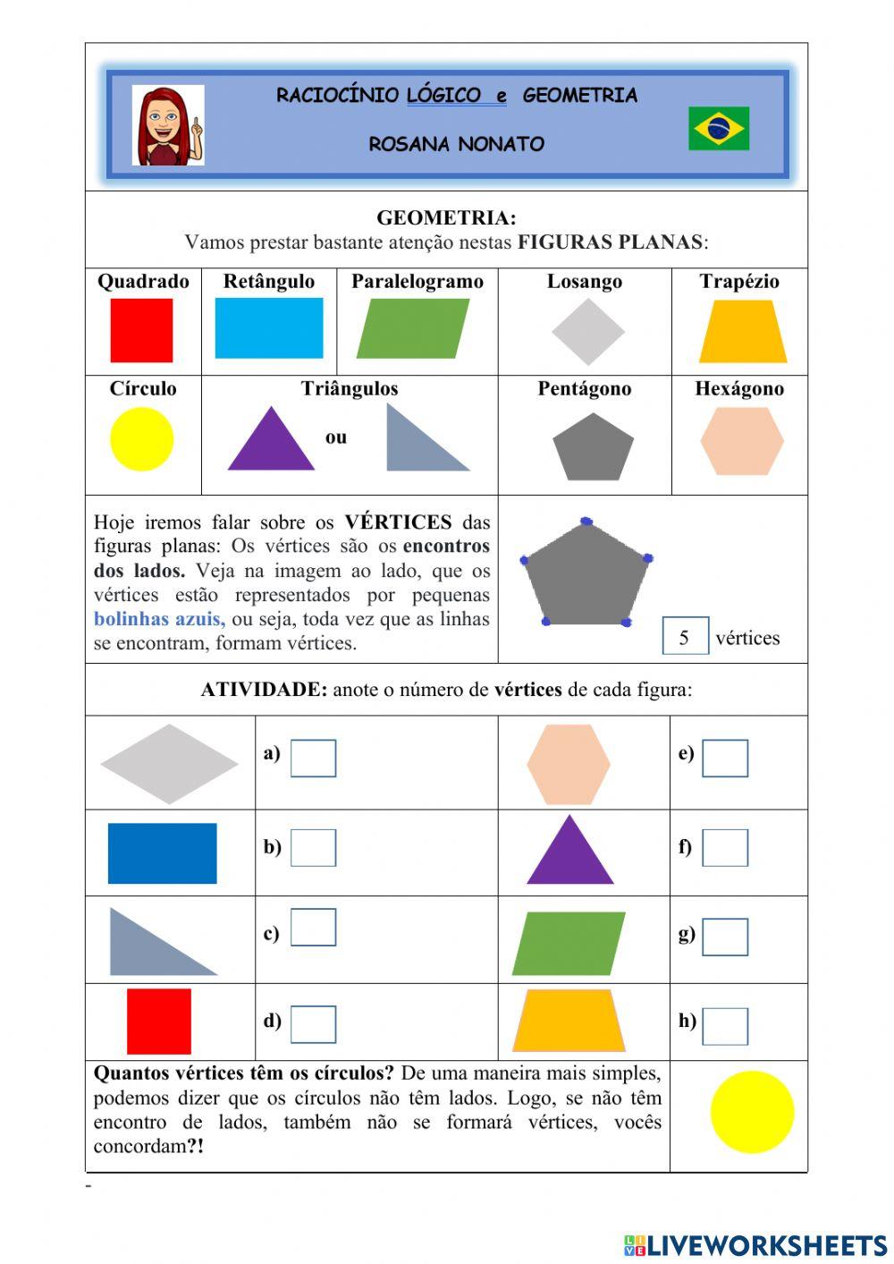 Polígonos: vértices