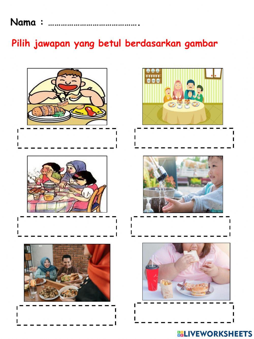 1085415 Adab Makan Dan Minum NURUL NABIHAH MANSOR 1085415-adab-makan-dan-minum-nurul-nabihah-mansor