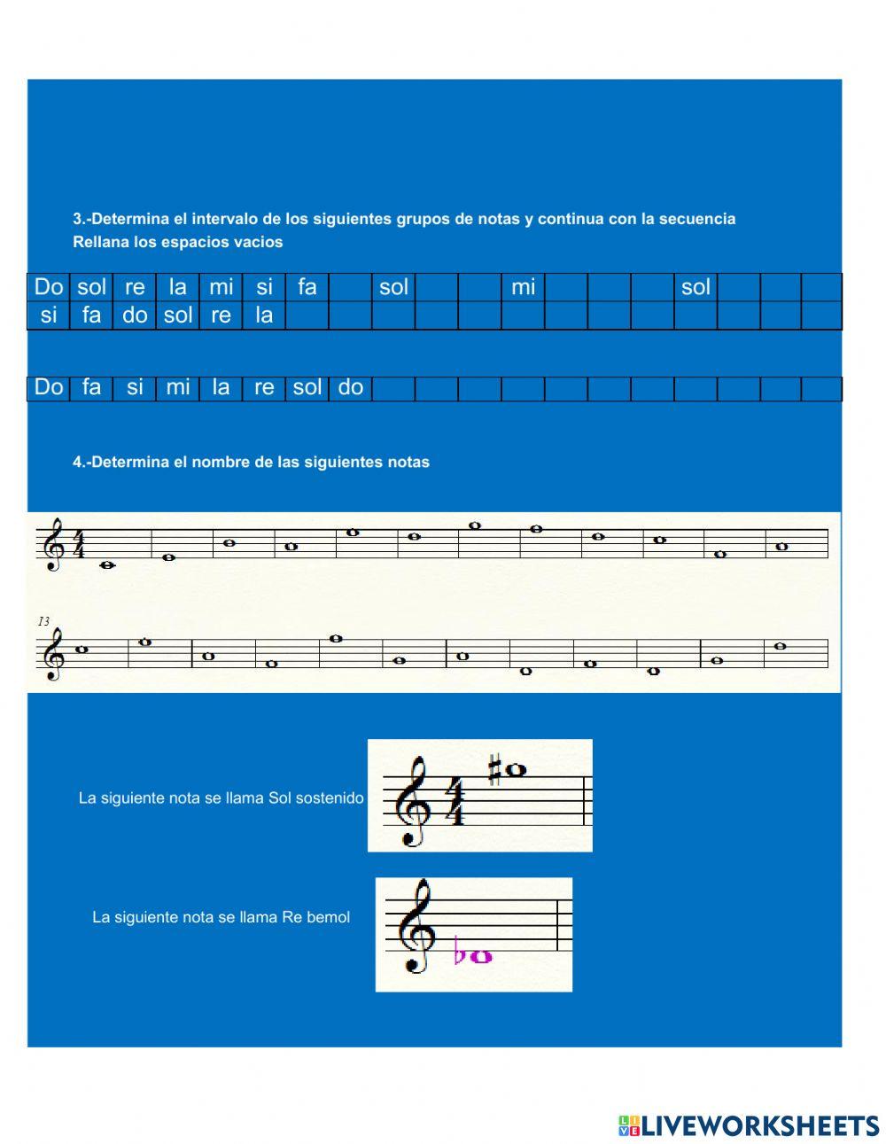 Ejercicios preparatorios para armaduras