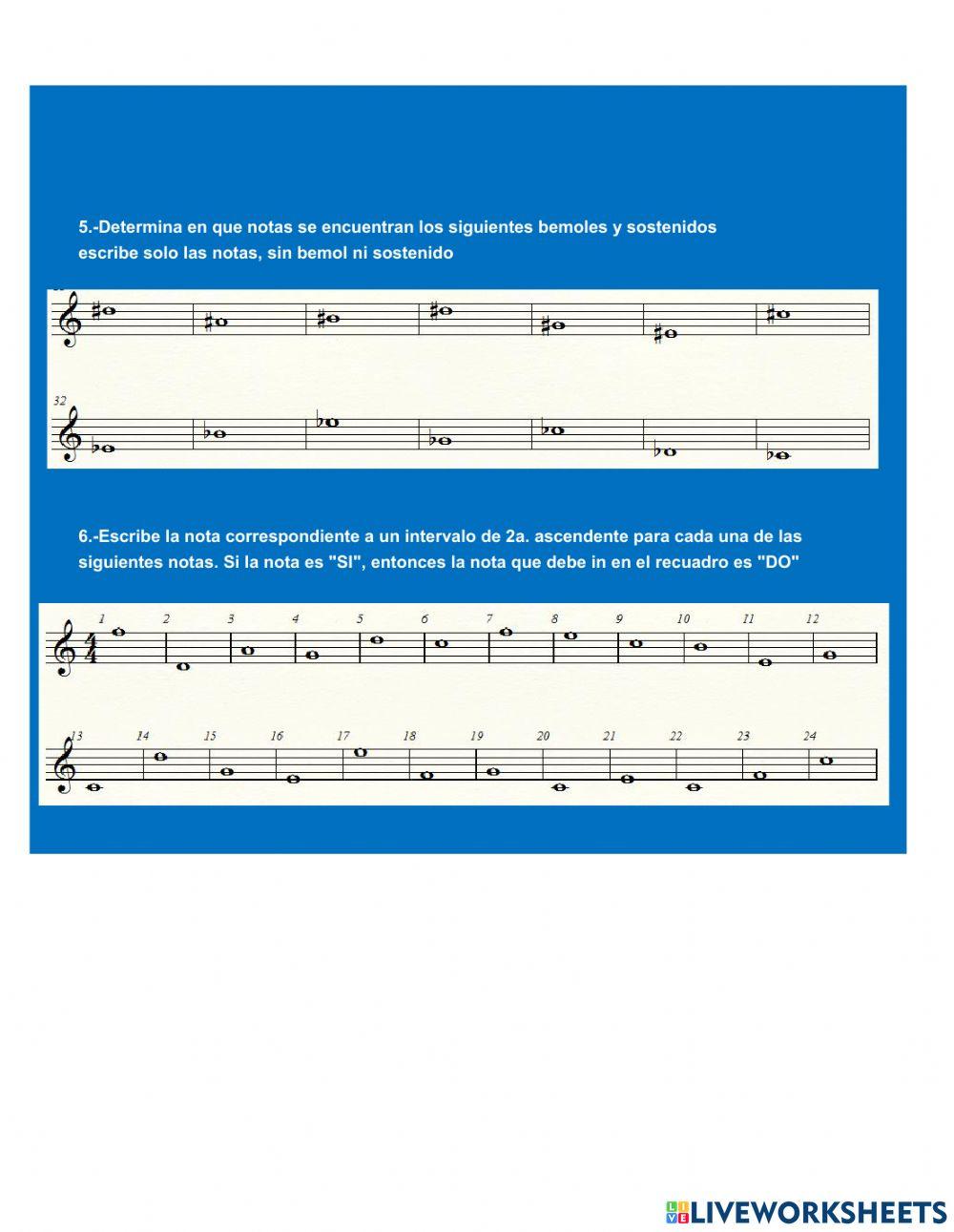 Ejercicios preparatorios para armaduras