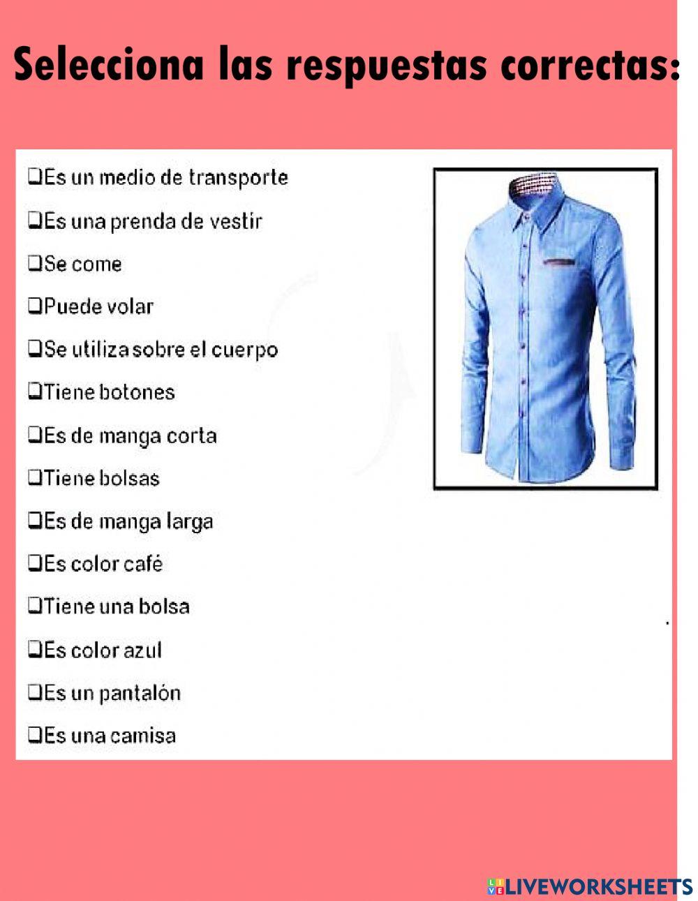 Ejercicio de comprensión