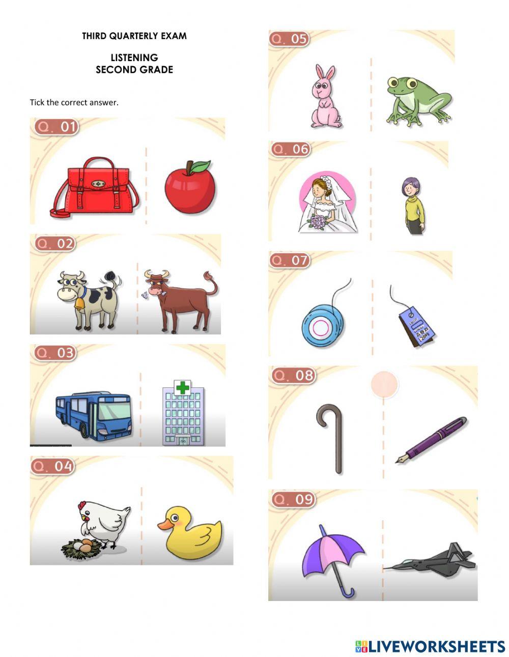 Listening Third Quarterly