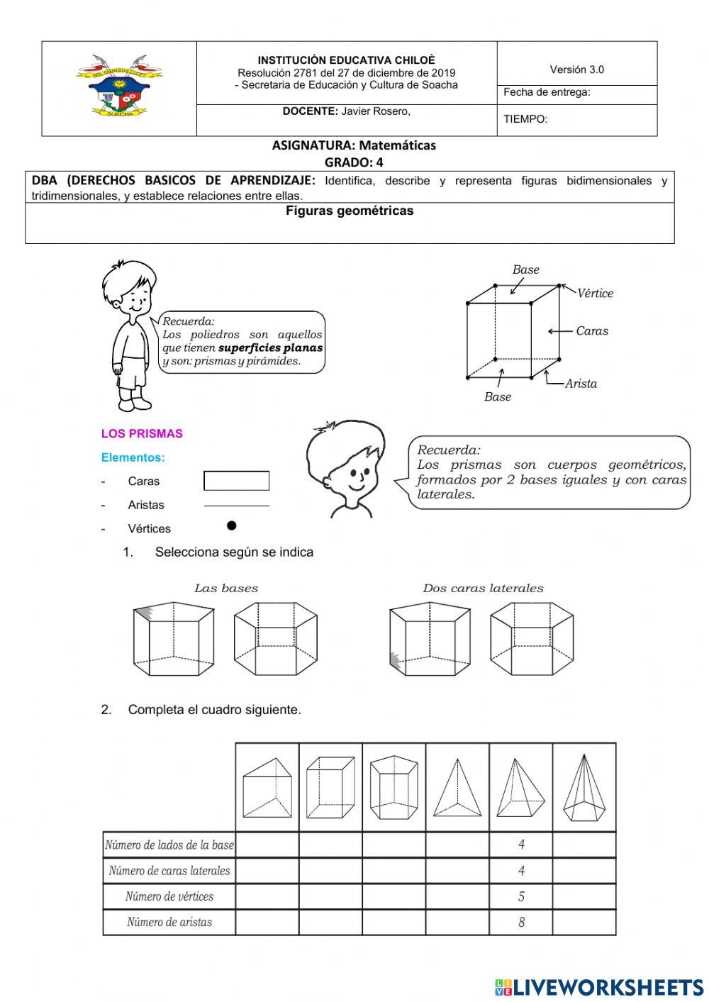 Figuras geométricas