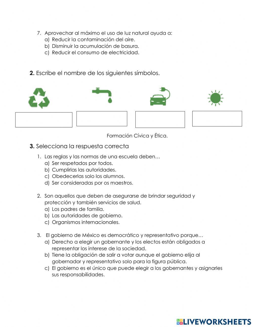 Evaluación de Exploración. Tercer parcial