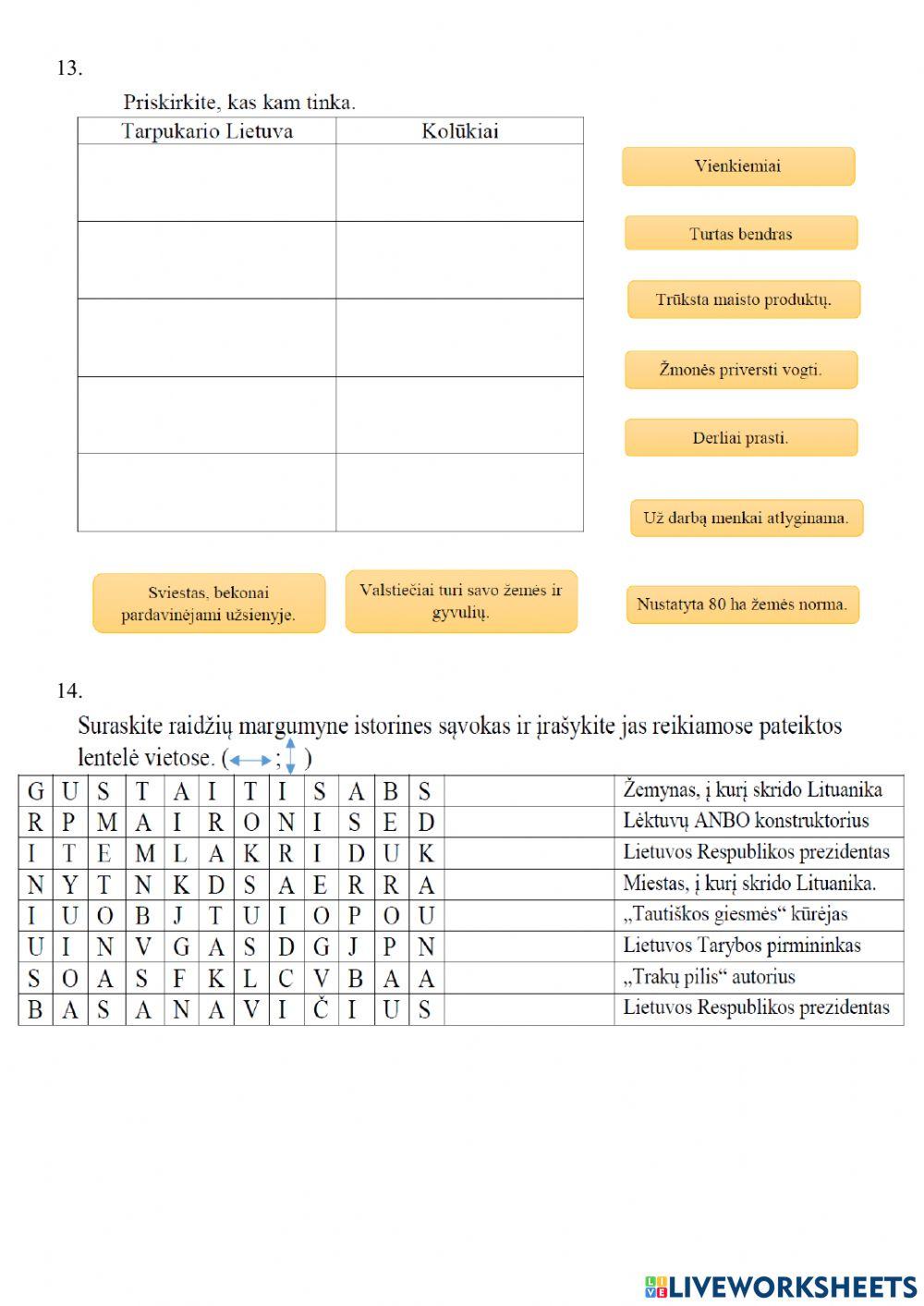 Penkta vietoj sąsiuvinio