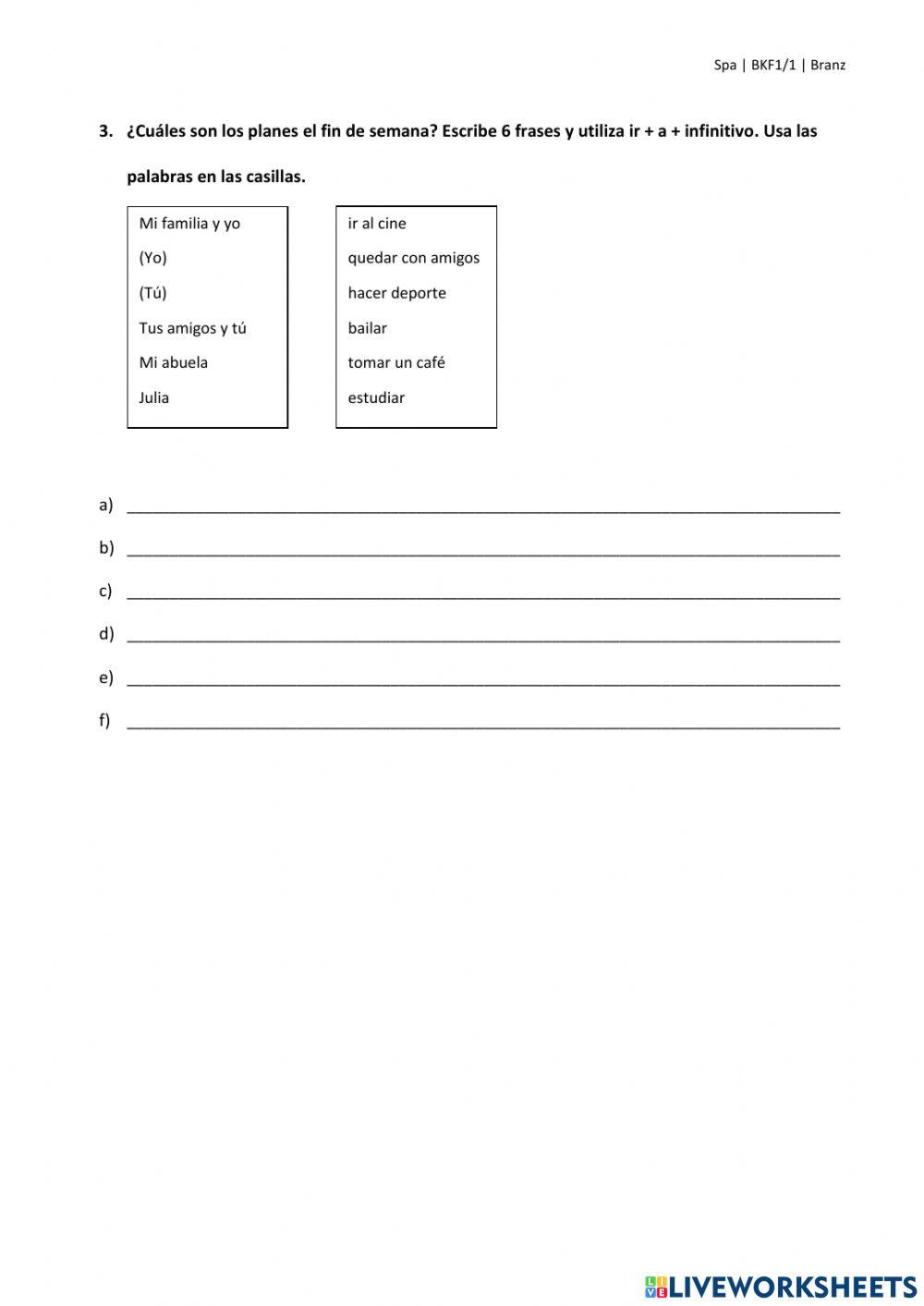 Futuro inmediato más fácil