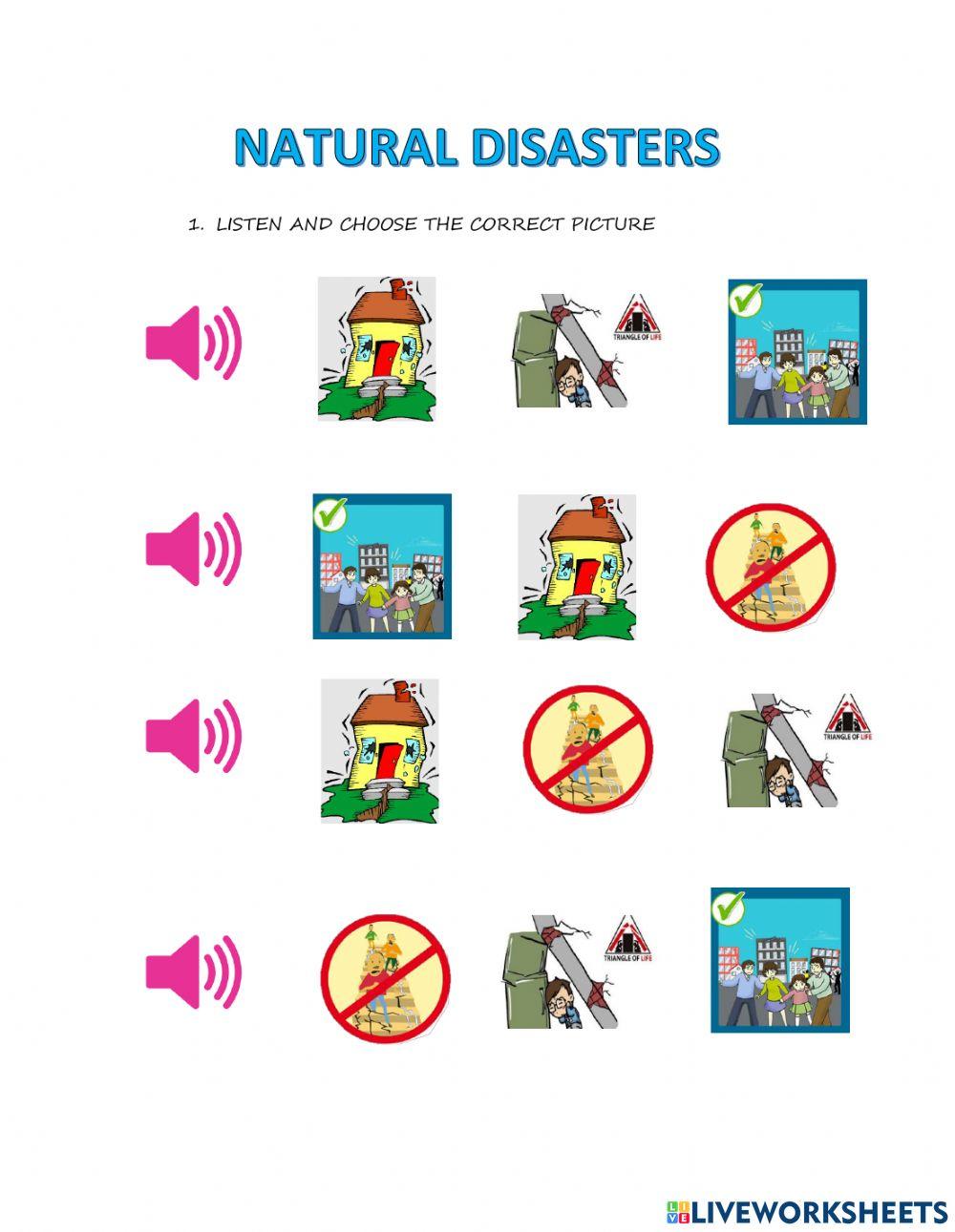 Natural disasters