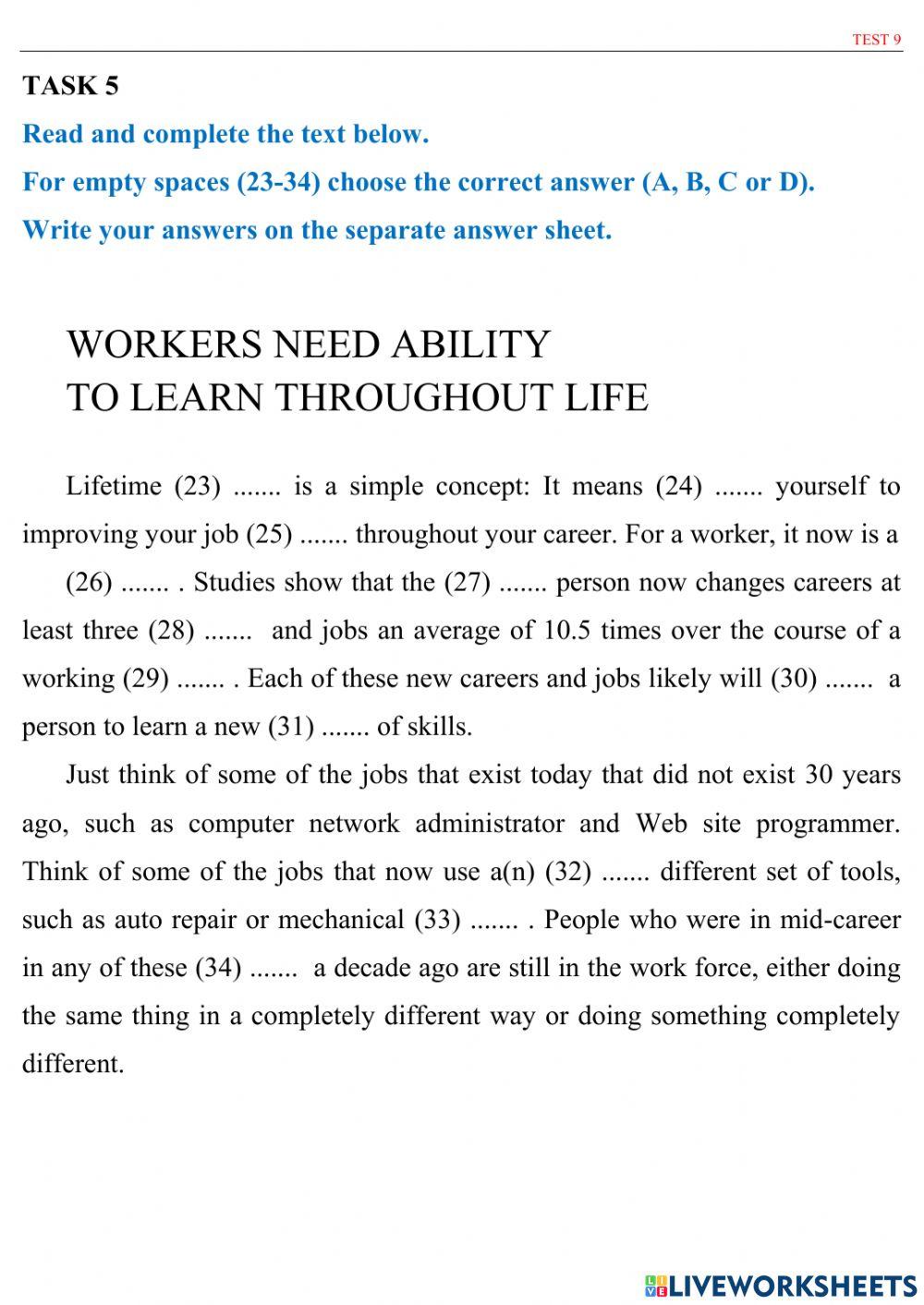 ZNO 20 TESTS - Test 9-10