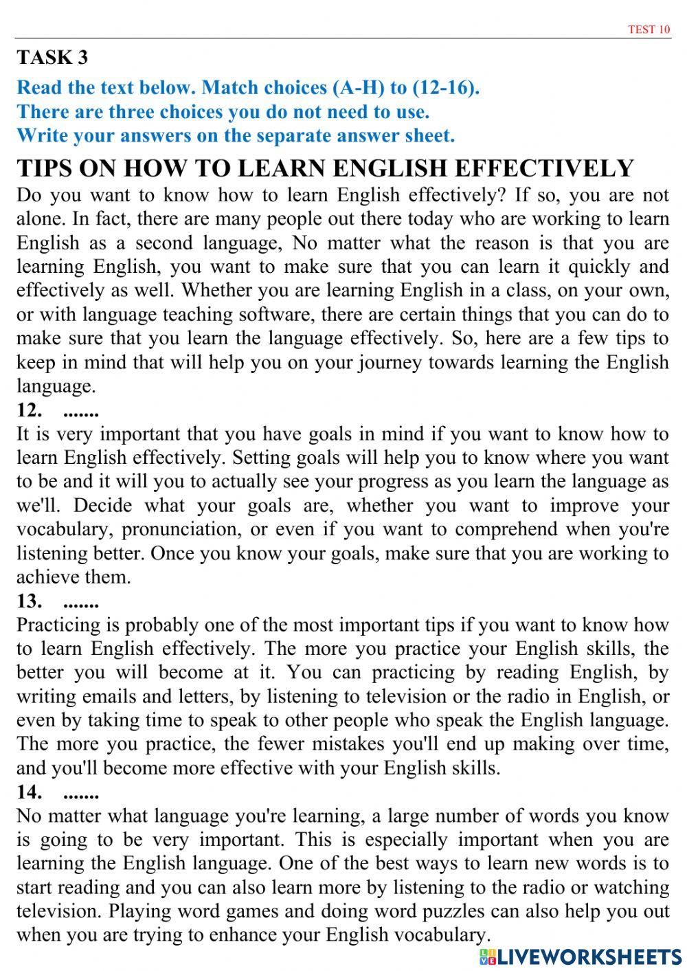 ZNO 20 TESTS - Test 10-11