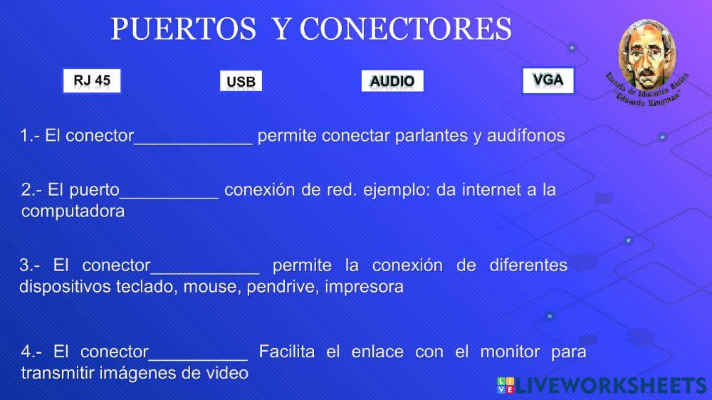 Puertos y conectores