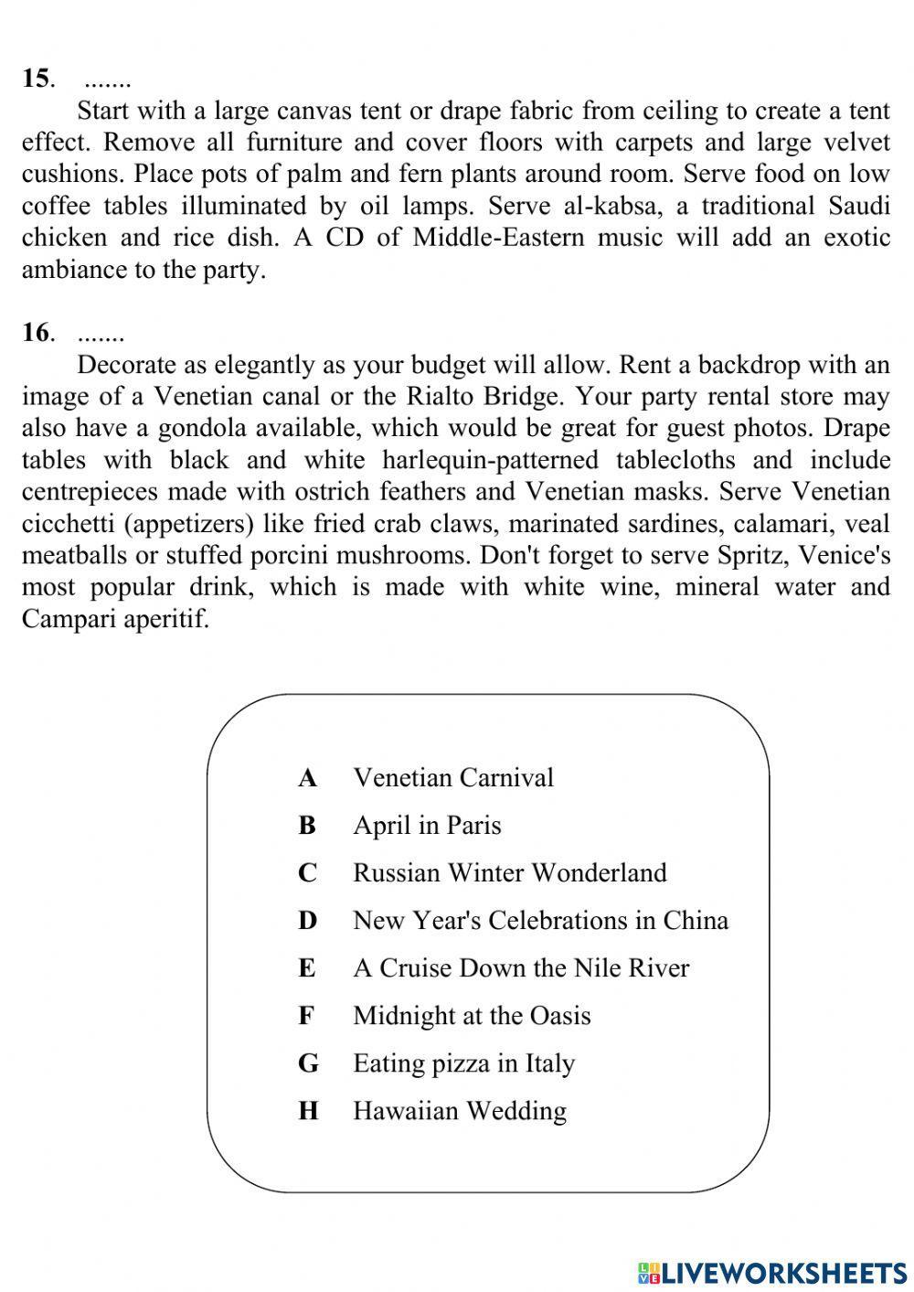 ZNO 20 TESTS - Test 11