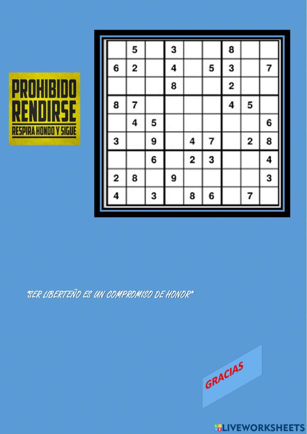 Sudoku liberteño