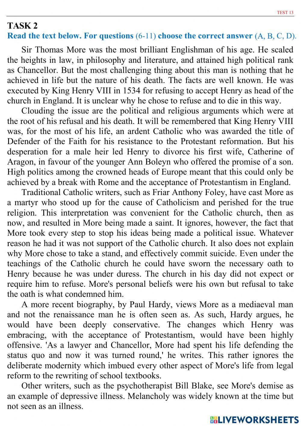 ZNO 20 TESTS - Test 12-13