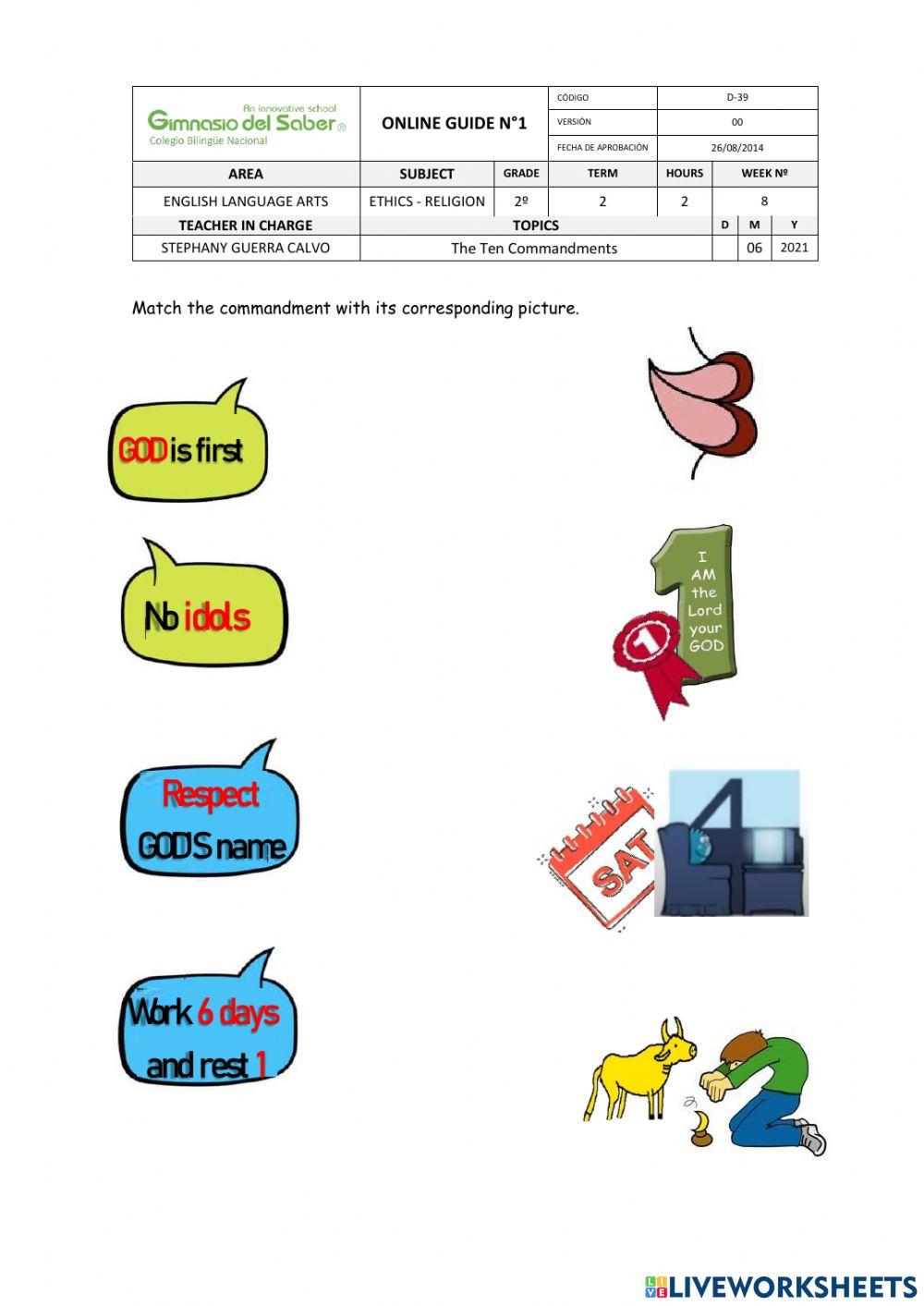 The Ten Commandments