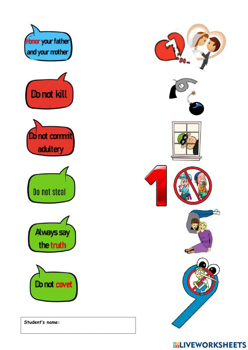 The Ten Commandments