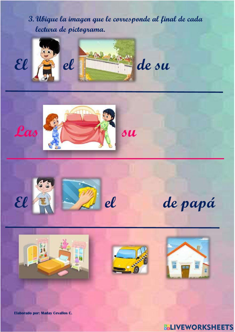 Colaboro en las actividades de la casa para vivir mejor.